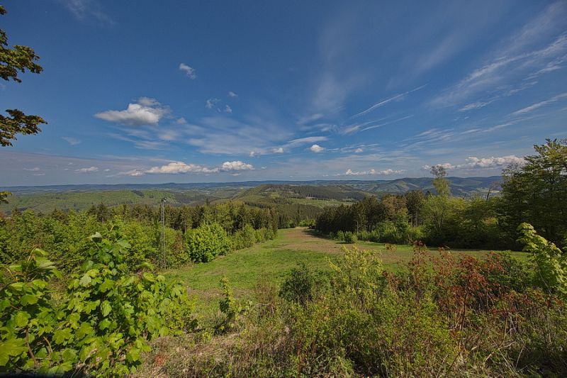 Aussicht von der hohen Bracht