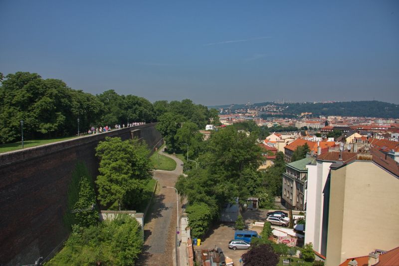 Blick vom Vysehrad
