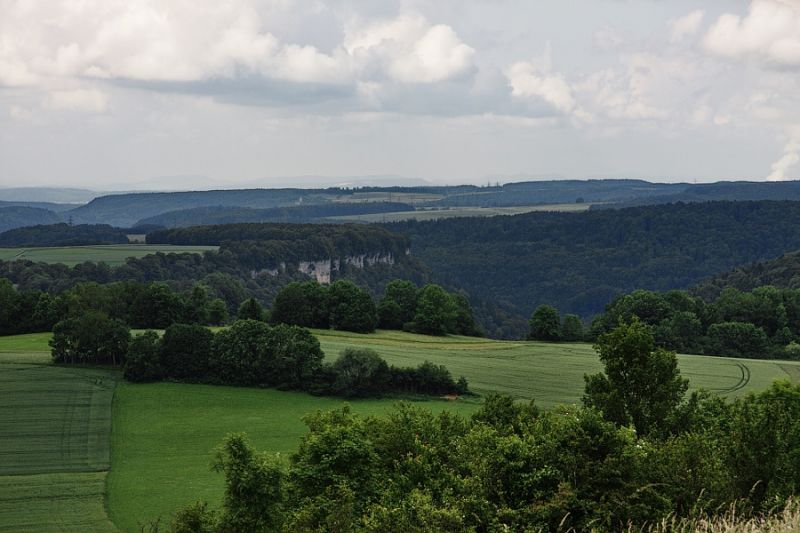 Blick in die Wutachflühe