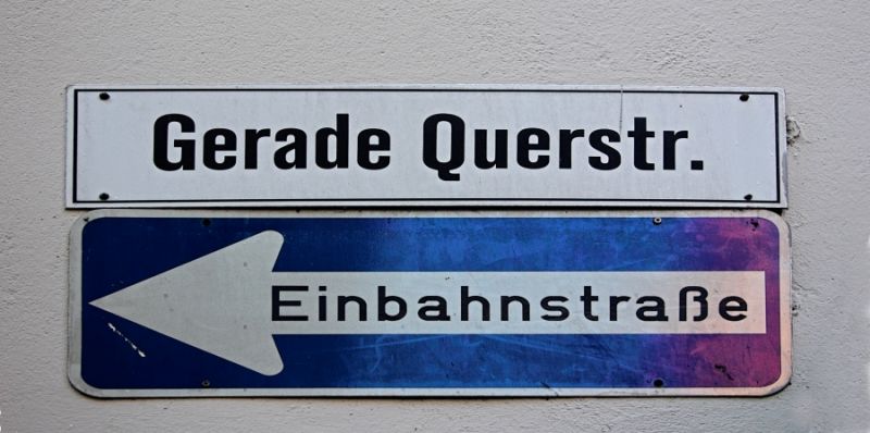 Straßenschild