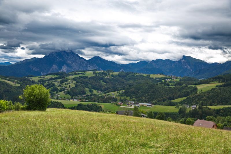 Blick auf das Höllengebirge