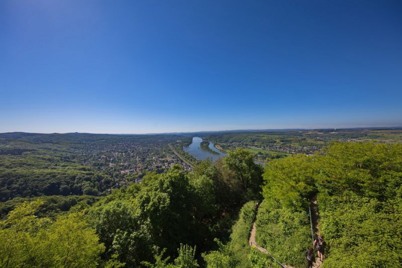 Aussicht vom Drachenfelsen